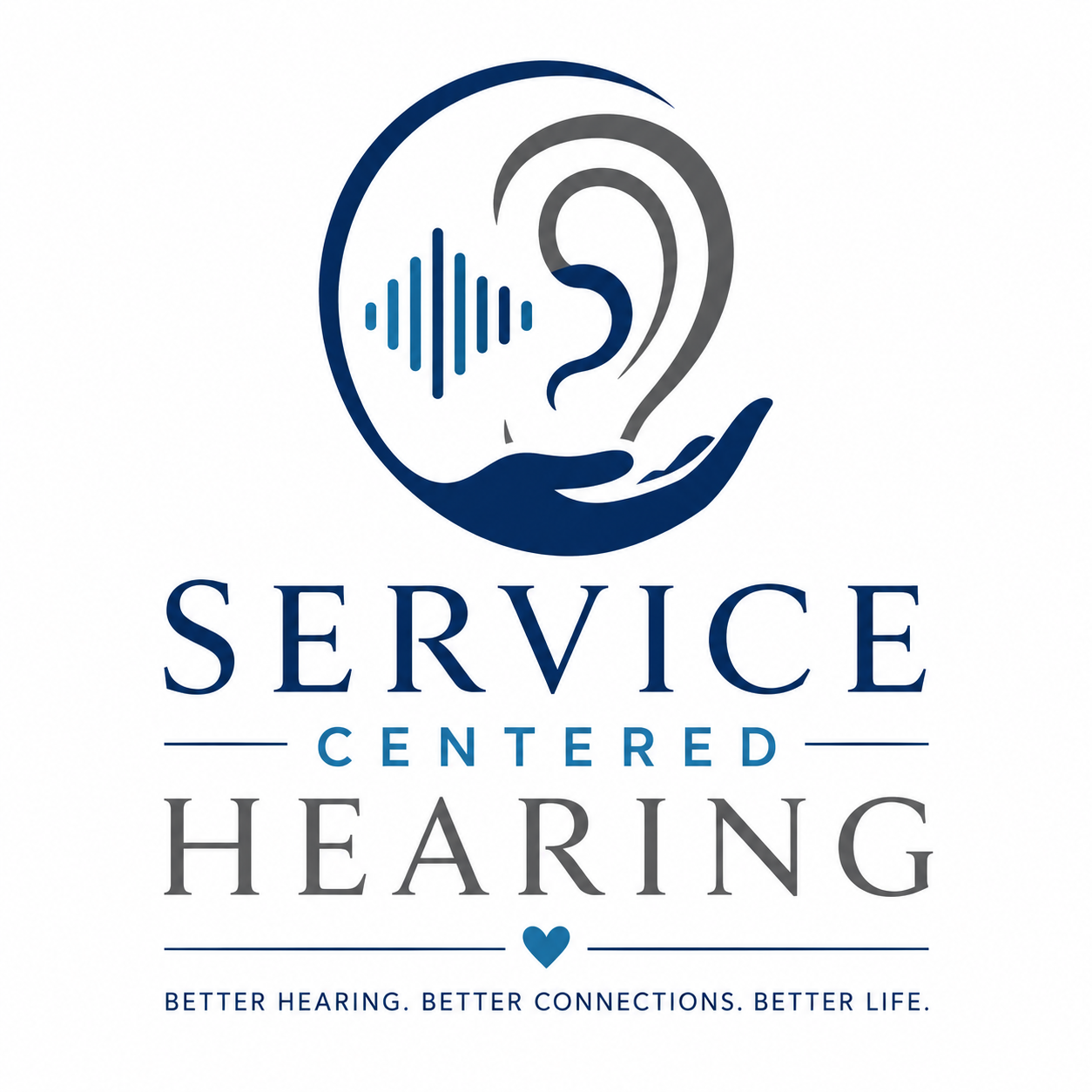 Service Centered Hearing logo
